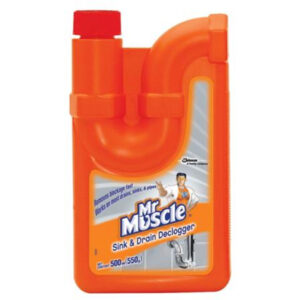 MR MUSCLE DRAIN DECLOGGER 500ML