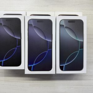 IPHONE 16 PRO BLACK TITANIUM 512 GB