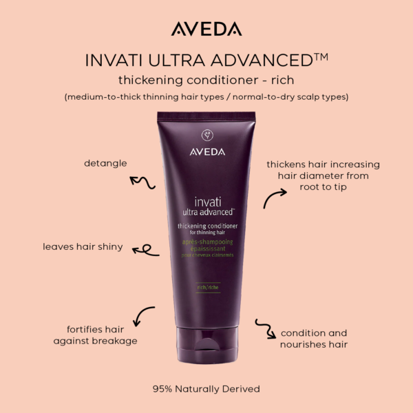 Aveda Ultra Invati Advanced Thickening Conditioner Rich 200ml